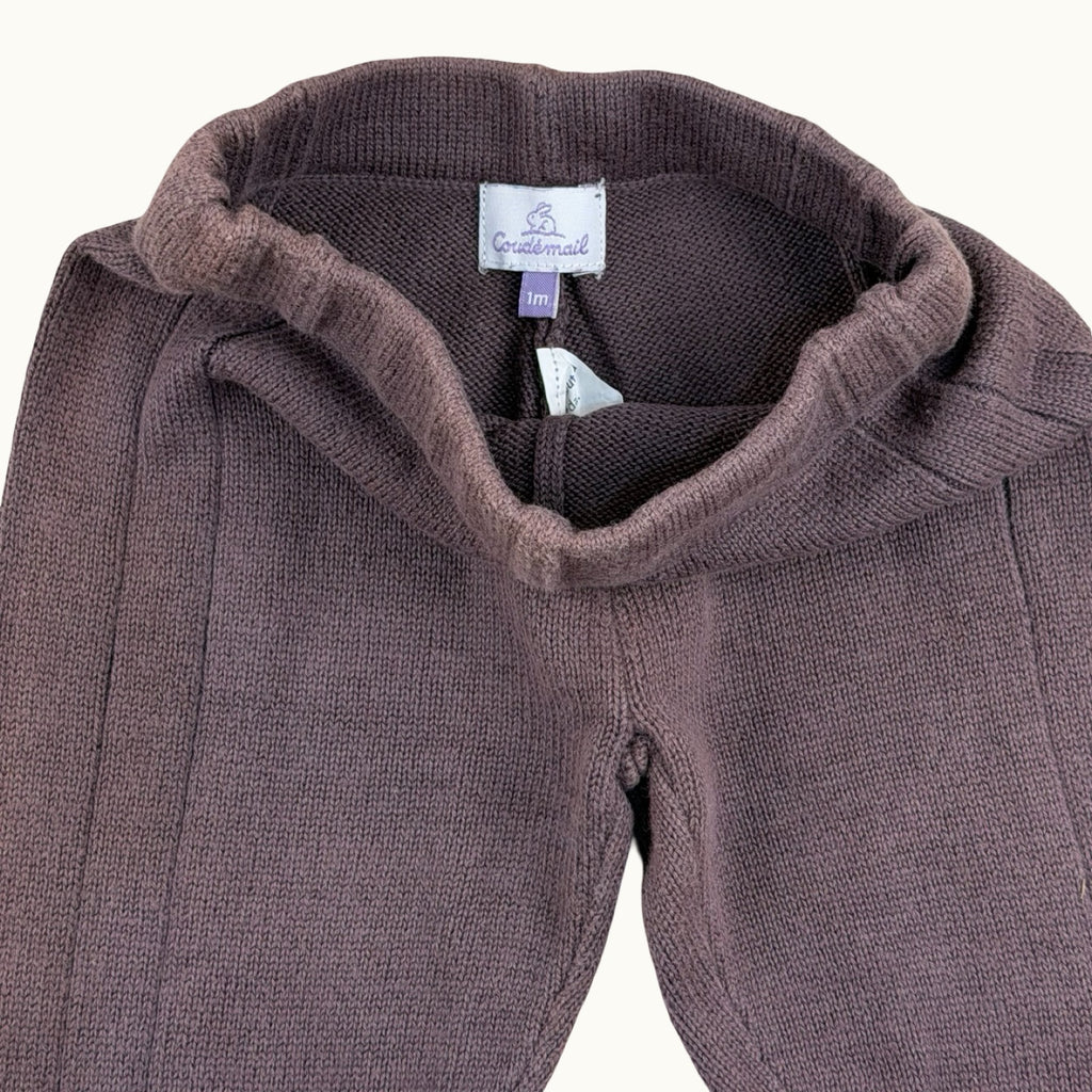 Pantalon en maille Coudémail - 1 mois