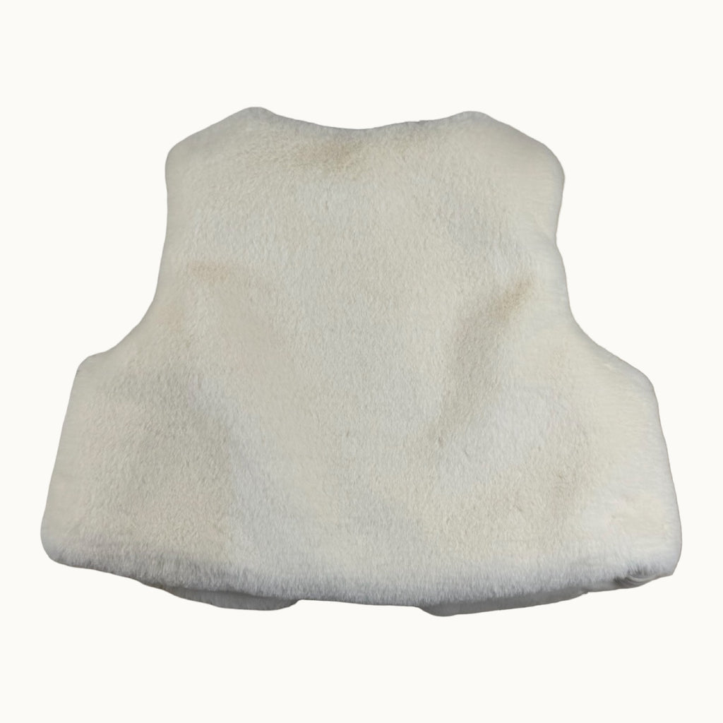 Gilet sans manches fausse fourrure - 6 mois