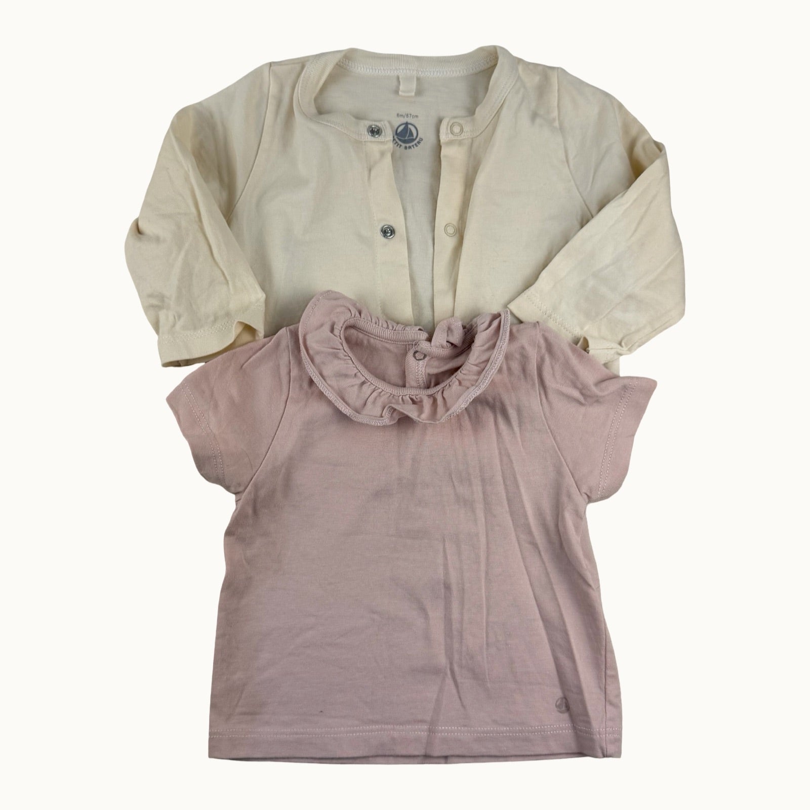 Ensemble 2 pièces Petit Bateau - 6 mois
