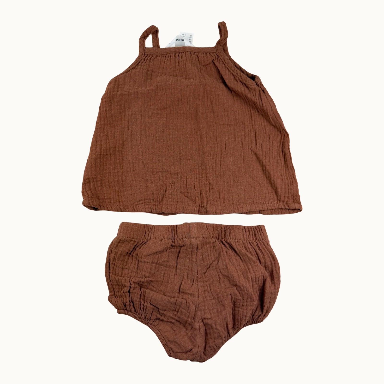 Ensemble en gaze de coton H&M - 6 mois