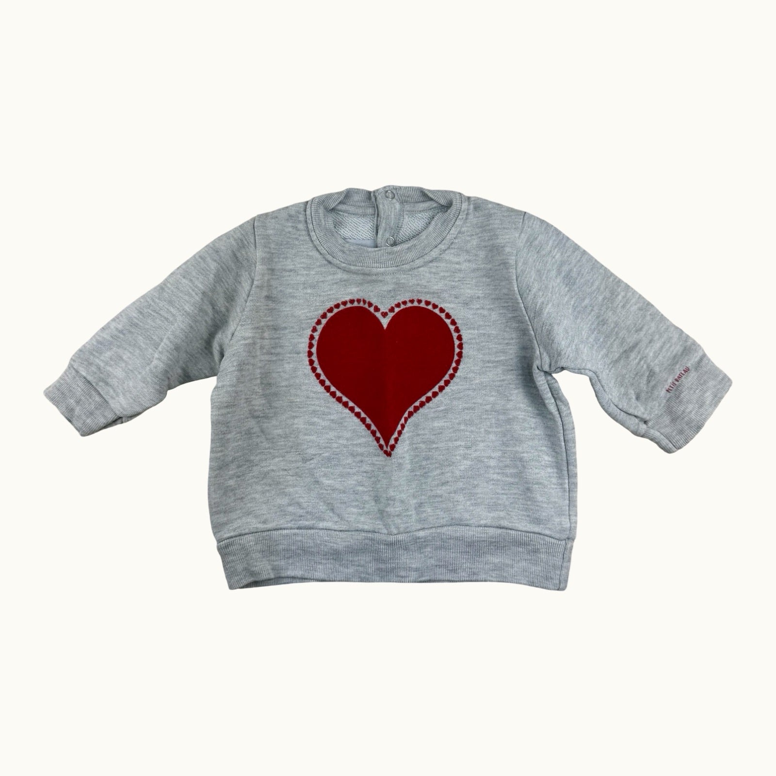 Pull avec coeur Petit Bateau - 6 mois