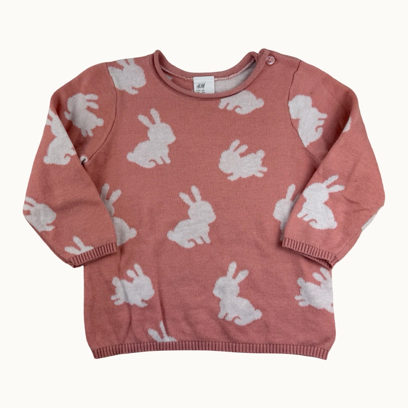 Pull avec lapins H&M - 6 mois
