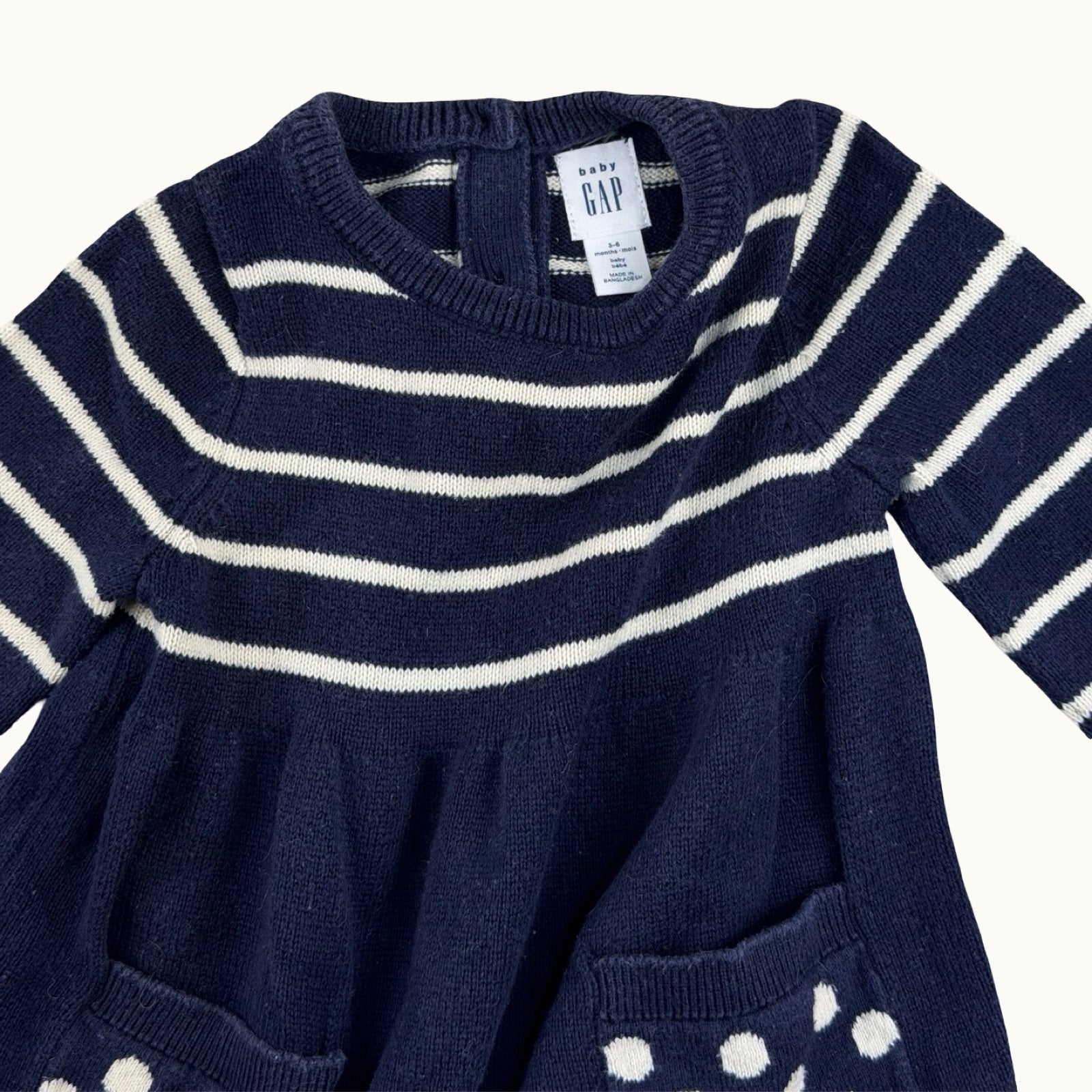 Robe en maille Gap - 6 mois