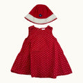 Ensemble robe et chapeau - 6 mois