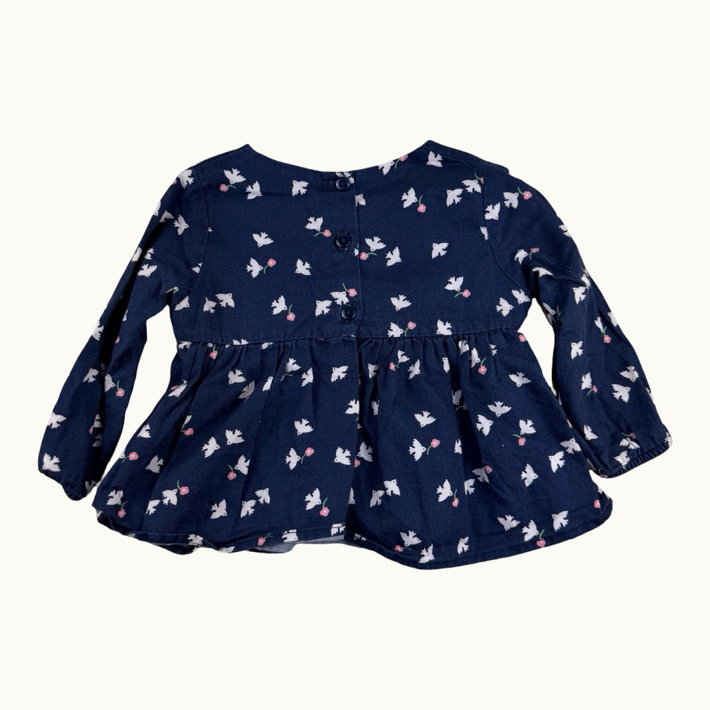 Blouse avec oiseaux Orchestra - 6 mois
