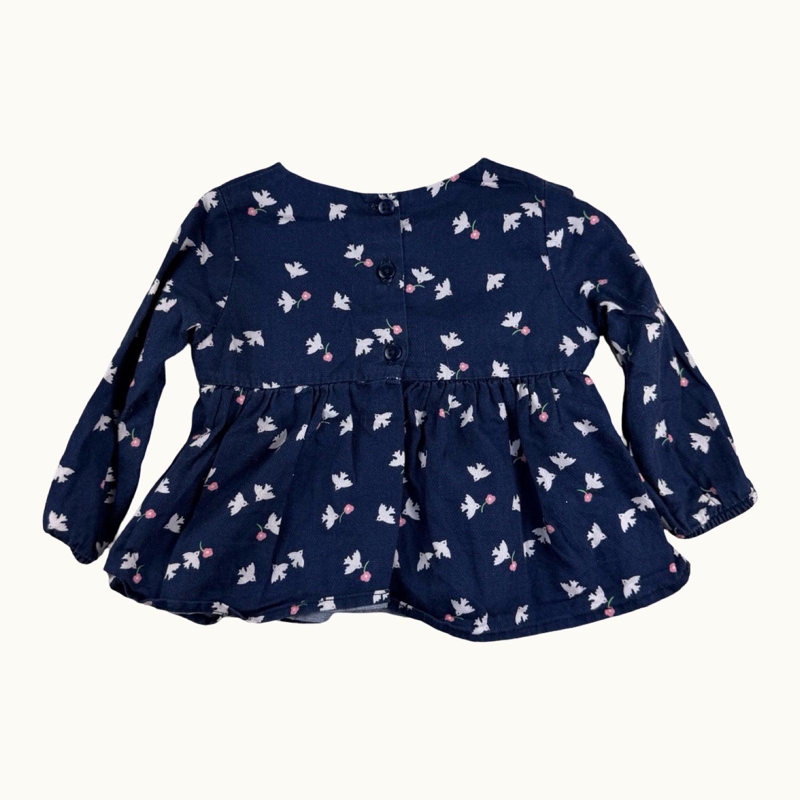 Blouse avec oiseaux Orchestra - 6 mois