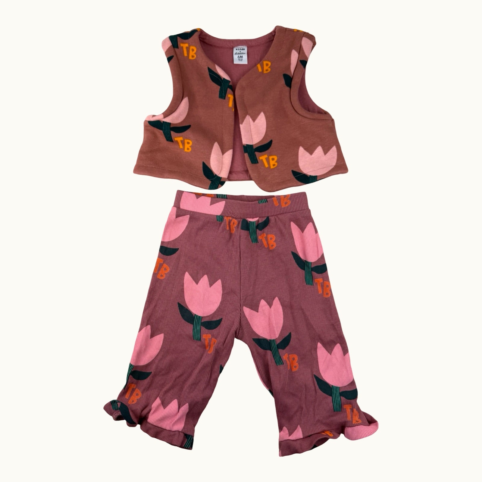 Ensemble fleuri Kiabi x Taxi Brousse - 6 mois