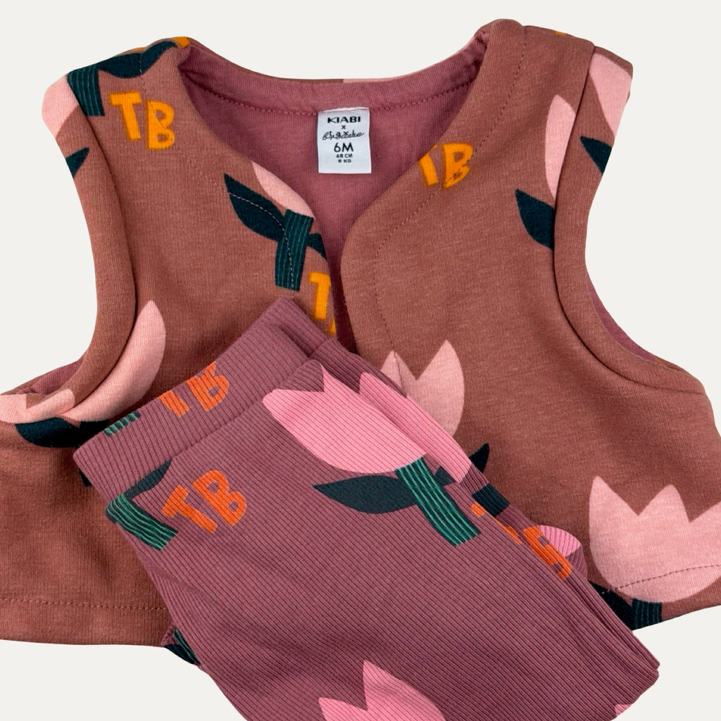 Ensemble fleuri Kiabi x Taxi Brousse - 6 mois