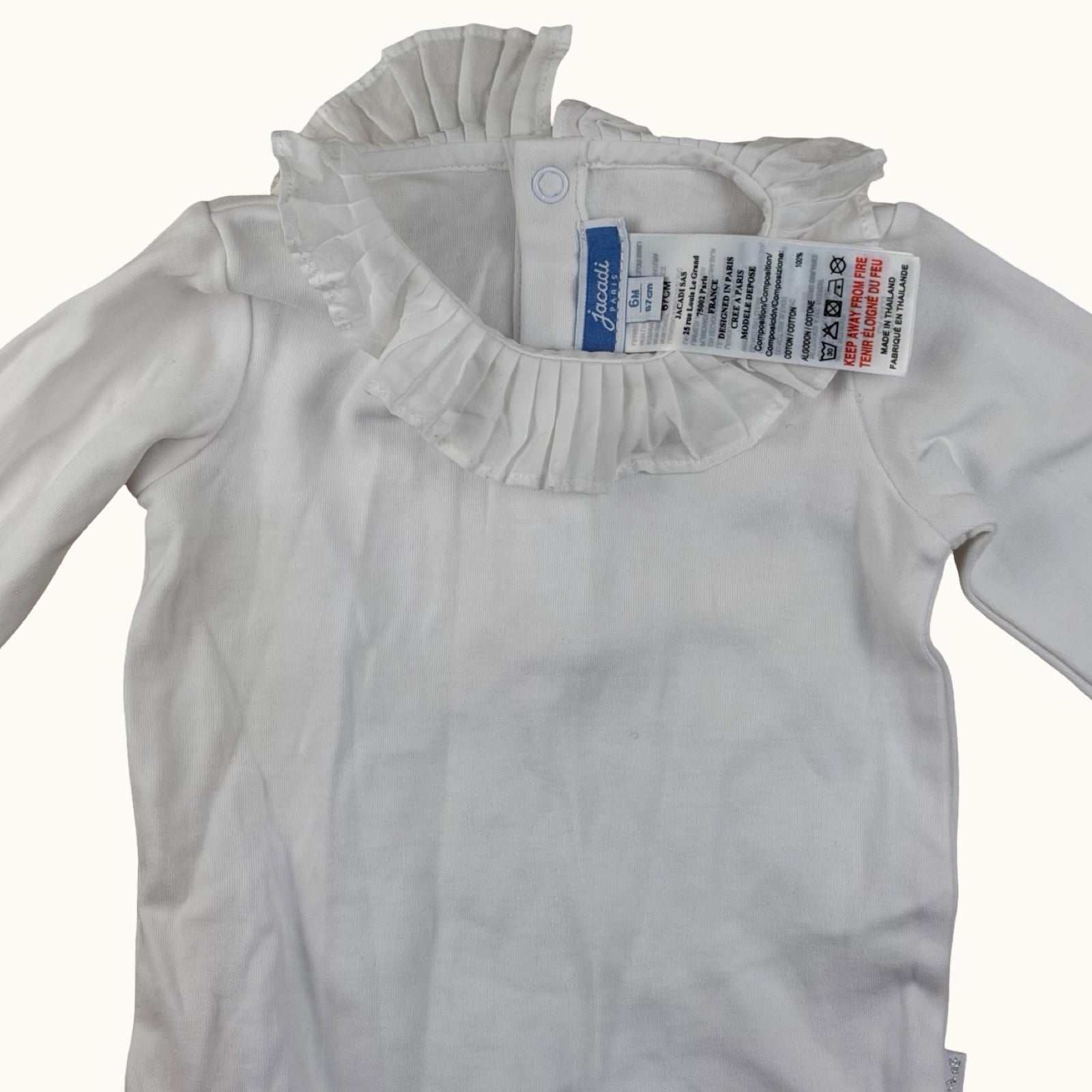 Body avec col Jacadi - 6 mois