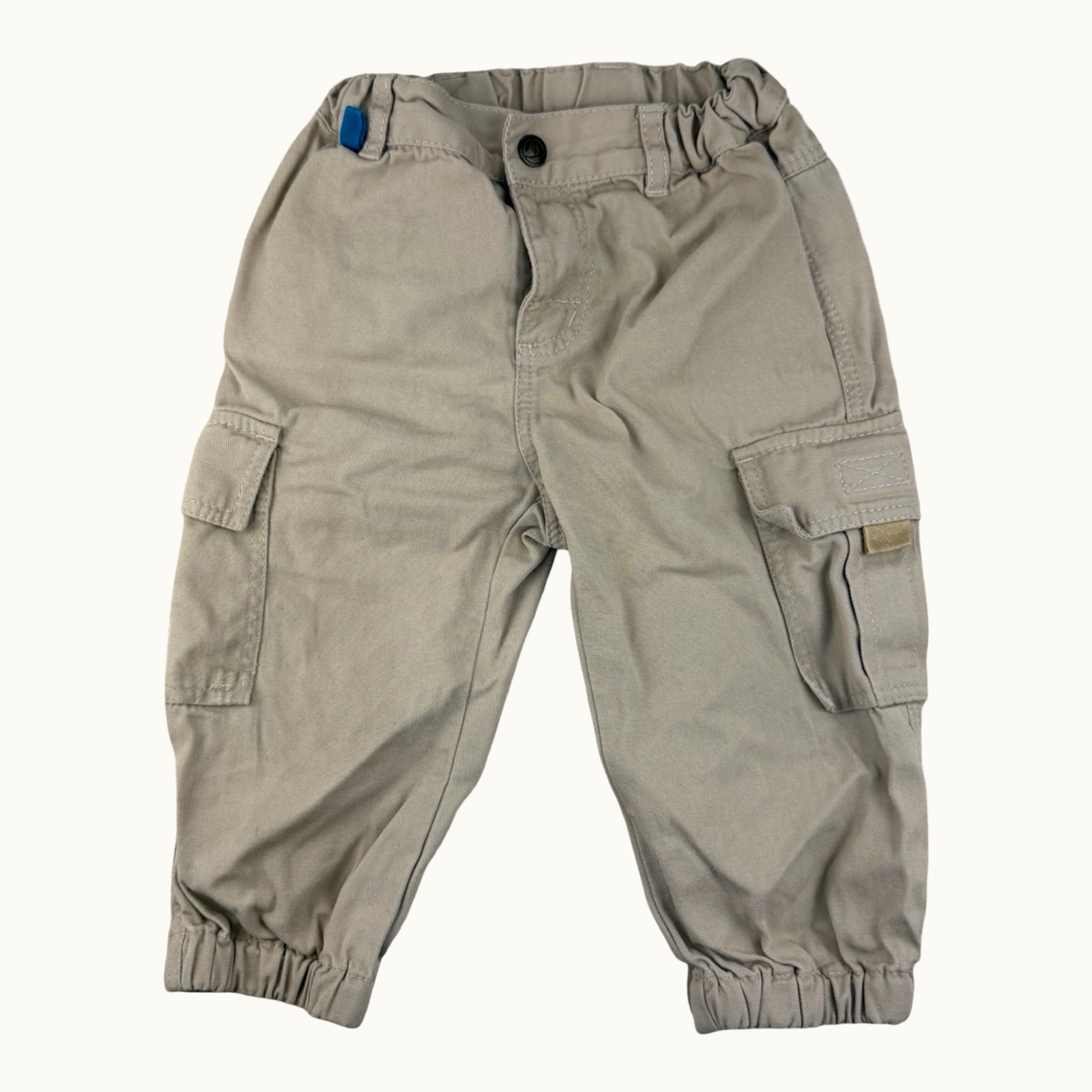Pantalon cargo Peti Bateau - 12 mois