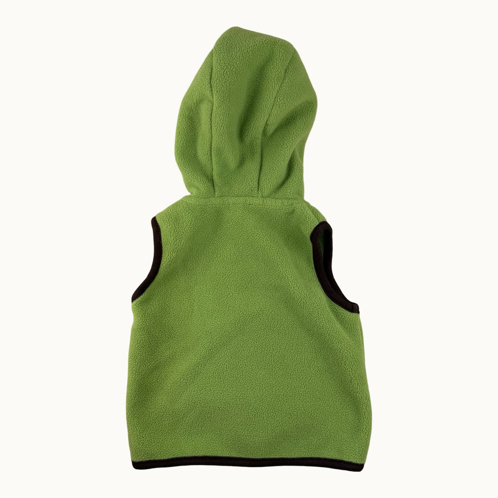 Veste polaire à capuche sans manches - 6 mois