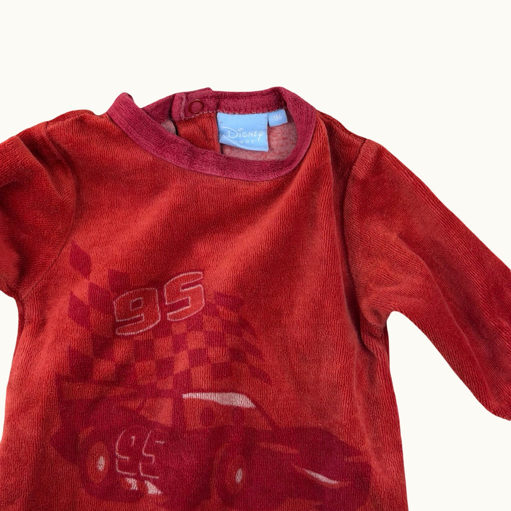 Pyjama en velours Cars - 1 mois