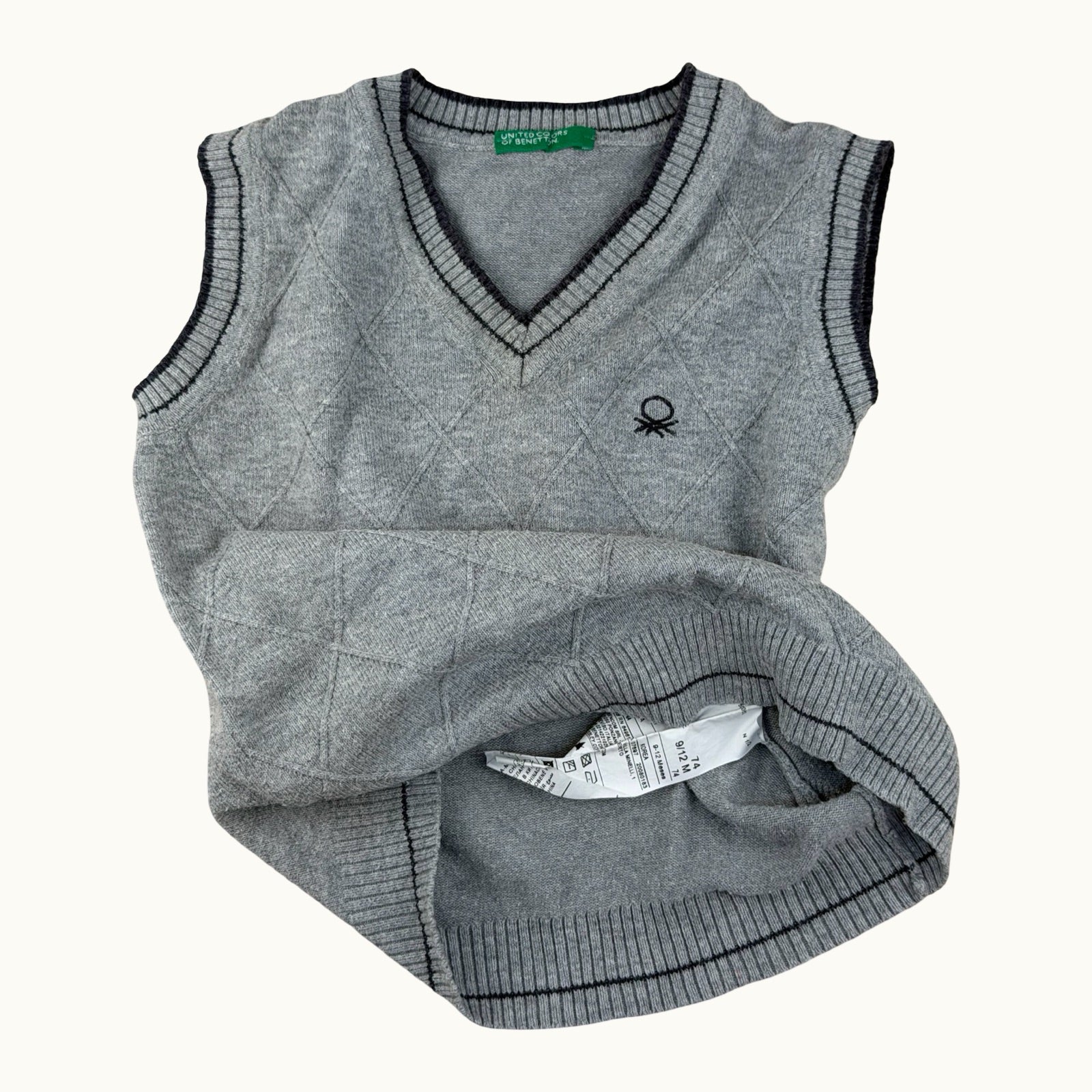 Pull sans manches United Colors of Benetton - 12 mois