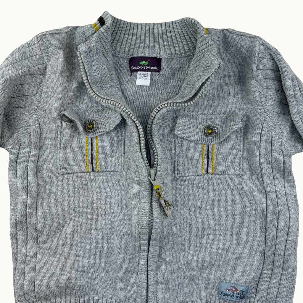 Veste en maille Sergent Major - 6 mois