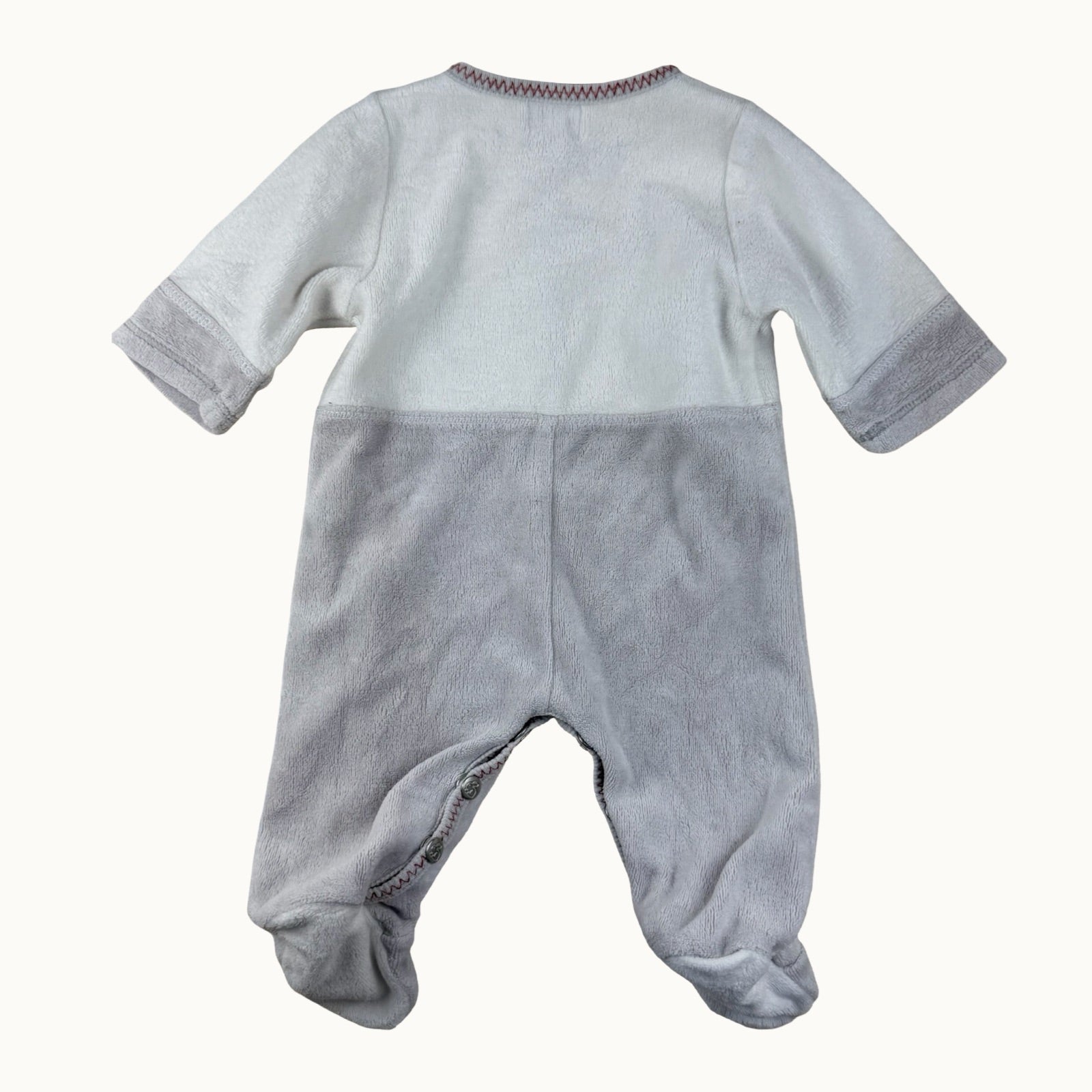 Pyjama en velours Coudémail - 0 mois