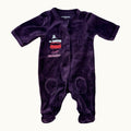 Pyjama en velours - 0 mois