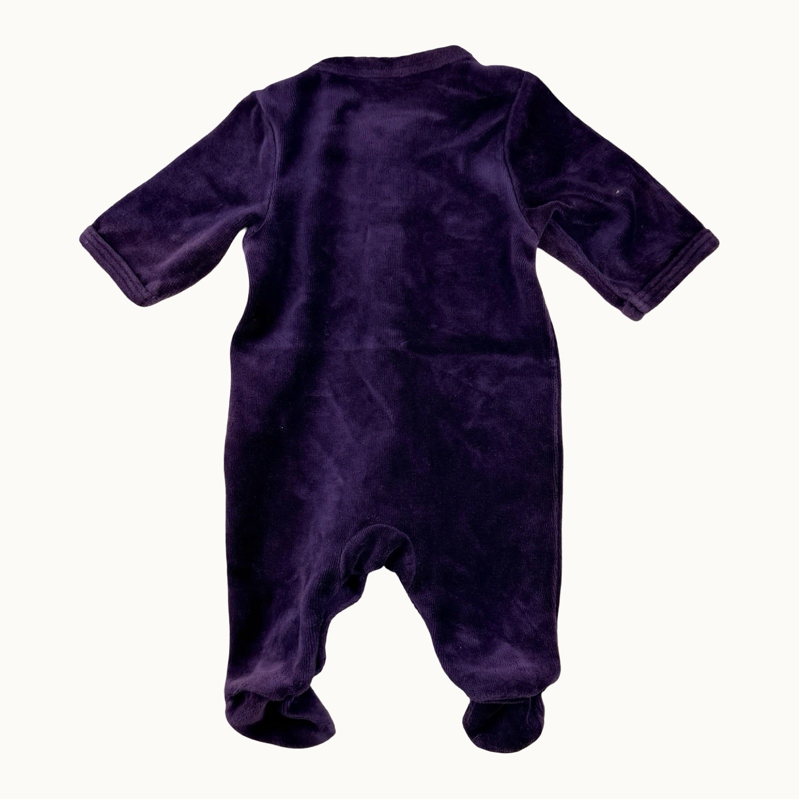 Pyjama en velours - 0 mois