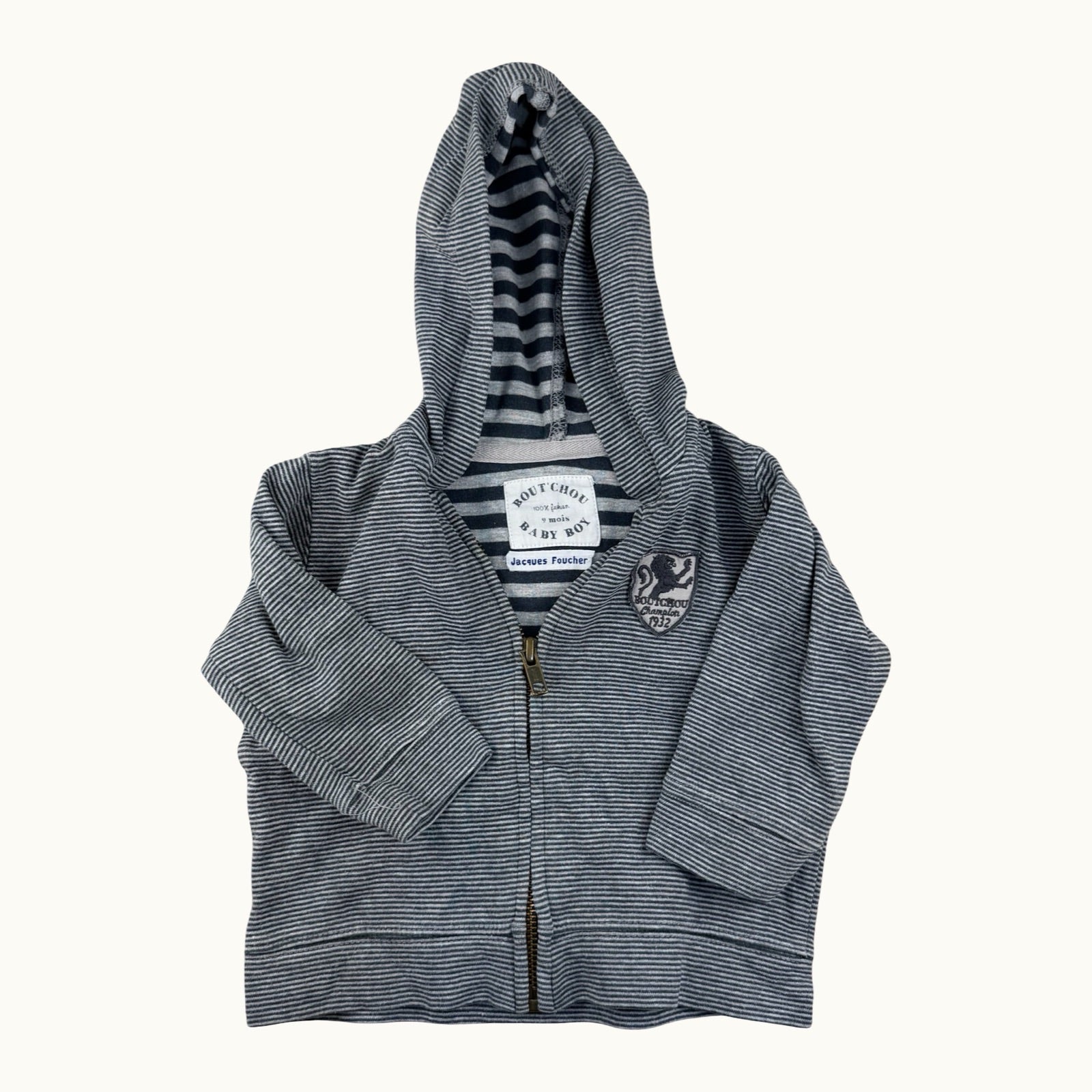 Veste à capuche Bout'chou - 9 mois