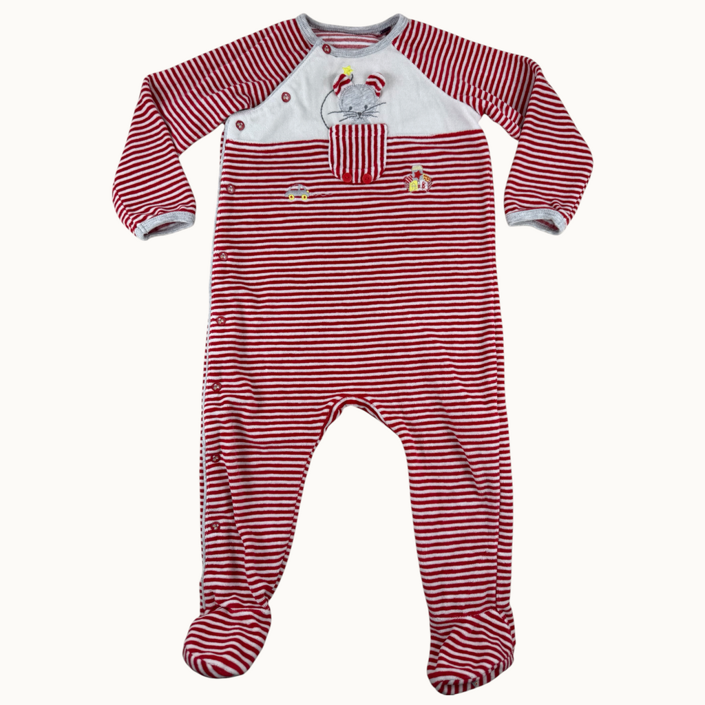 Pyjama velours Sergent Major - 24 mois
