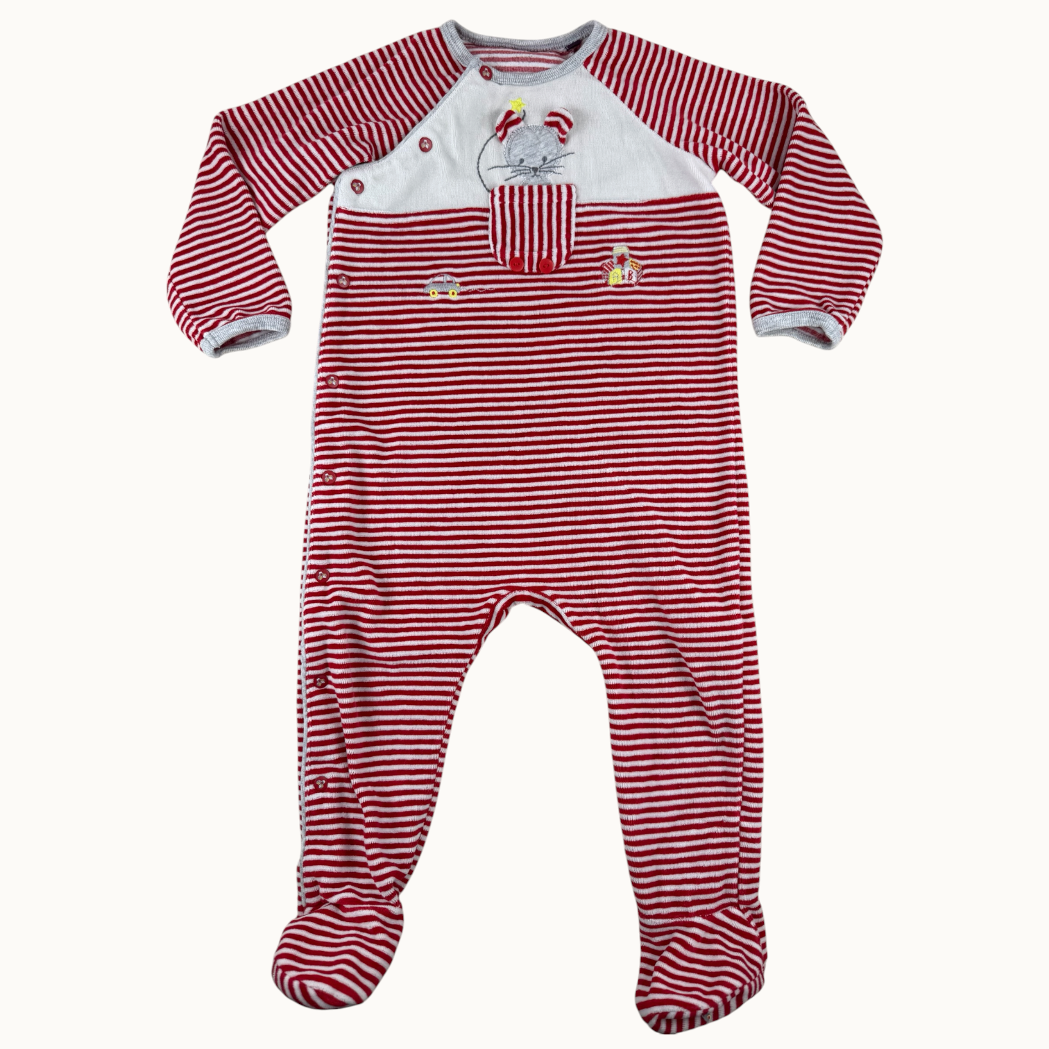 Pyjama velours Sergent Major - 24 mois