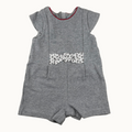 Combi short grise - 12 mois