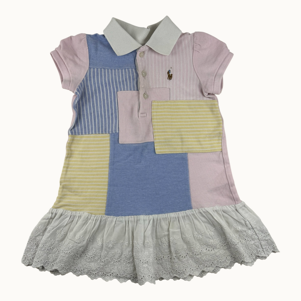 Robe patchwork Ralph Lauren - 12 mois