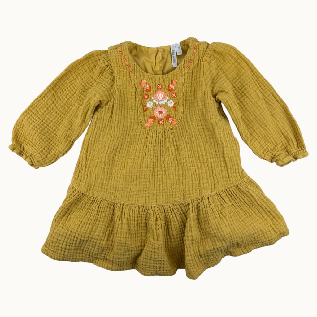 Robe gaze de coton - 6 mois