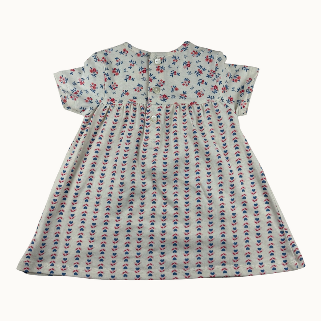 Robe fleurie - 12 mois