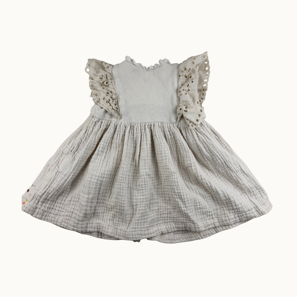 Robe gaze de coton DPAM - 9 mois