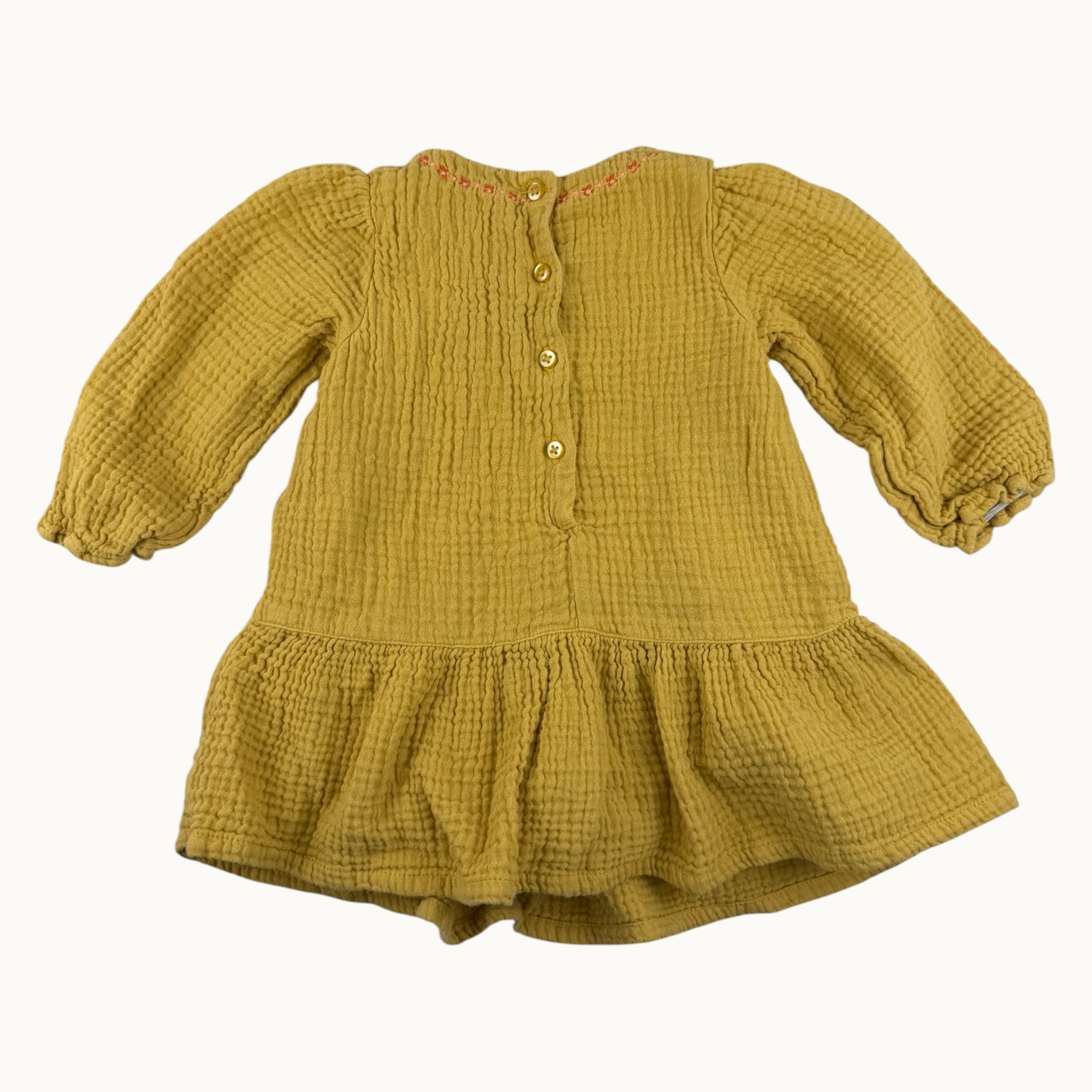 Robe gaze de coton - 6 mois
