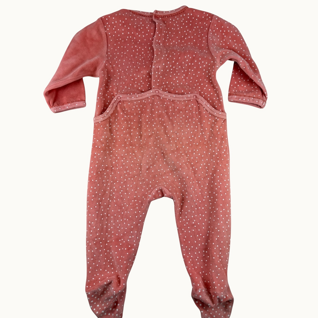 Pyjama velours - 12 mois