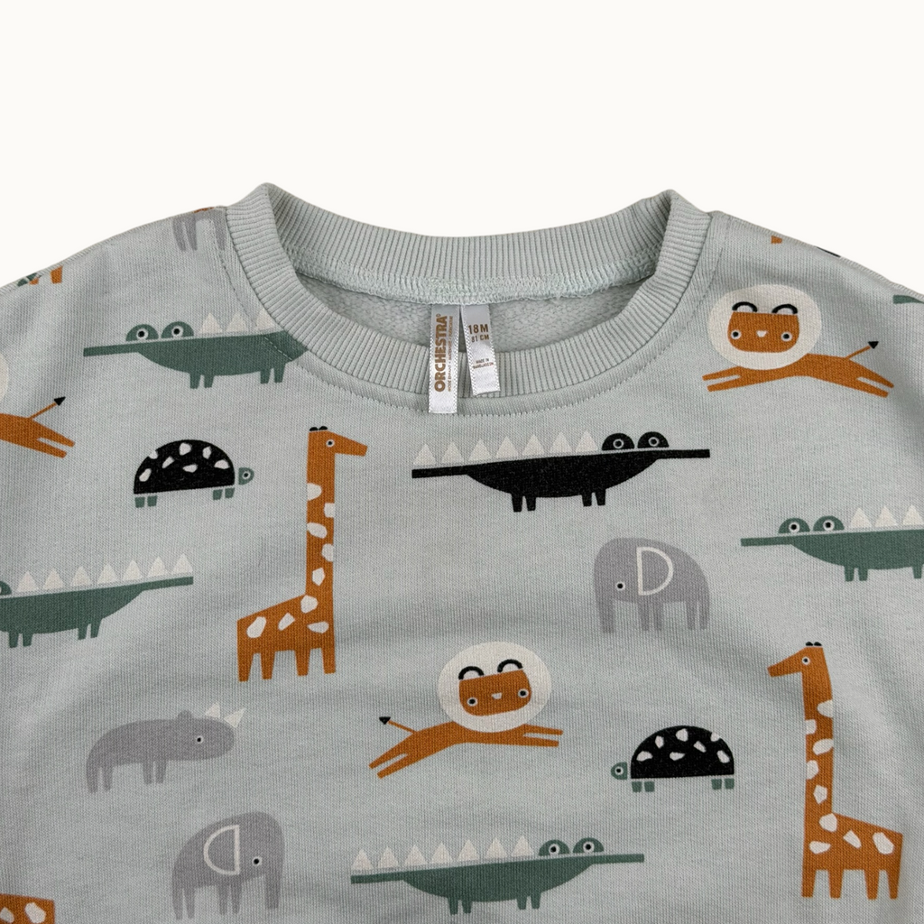 Sweat animaux Orchestra - 18 mois