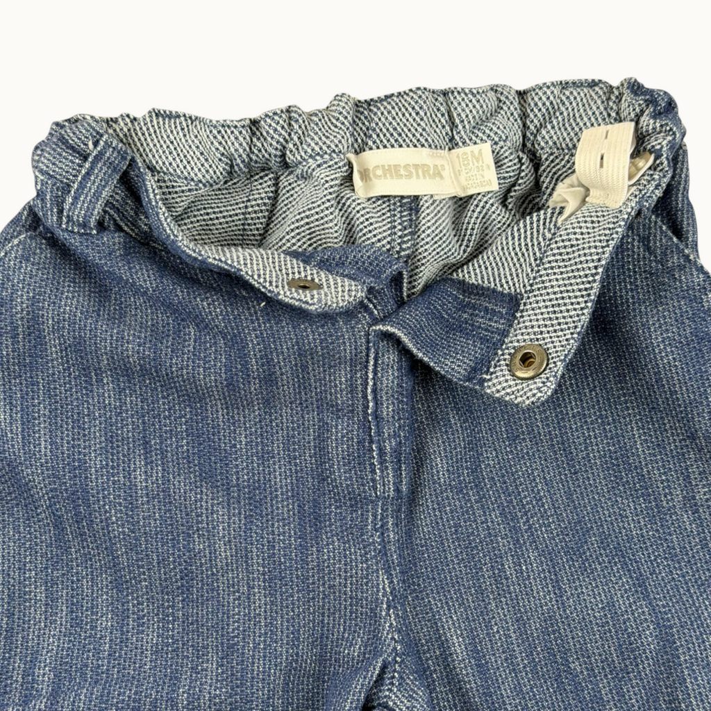 Pantalon bleu - 18 mois