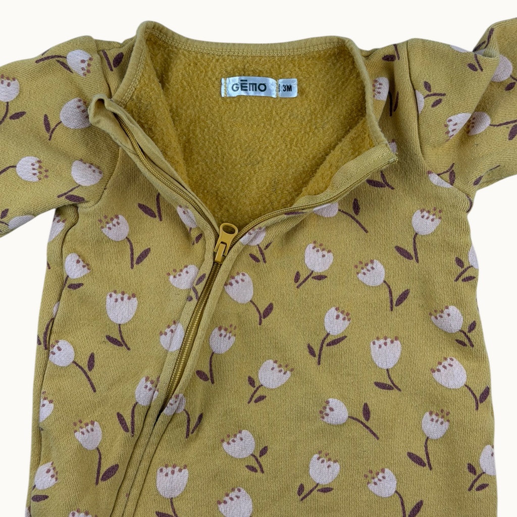 Pyjama à zip - 3 mois