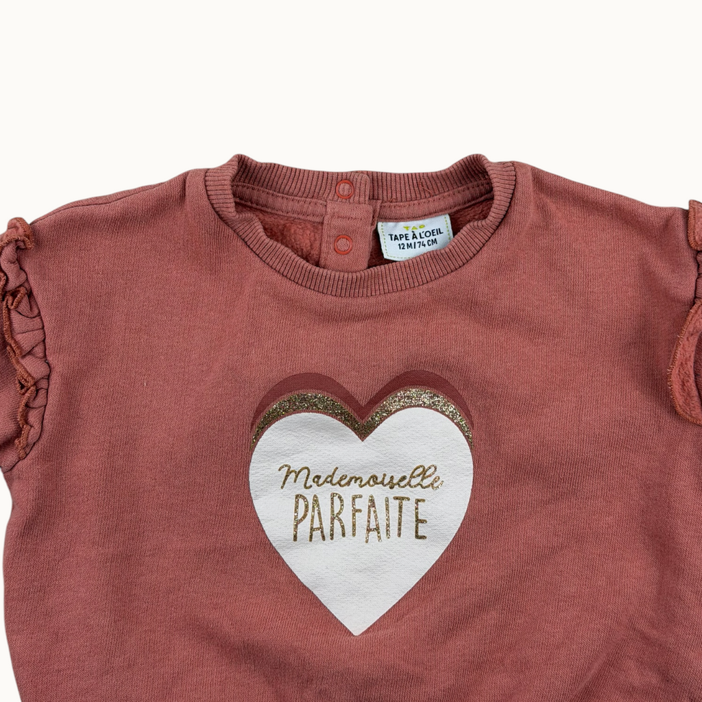Sweat cœur TAO - 12 mois