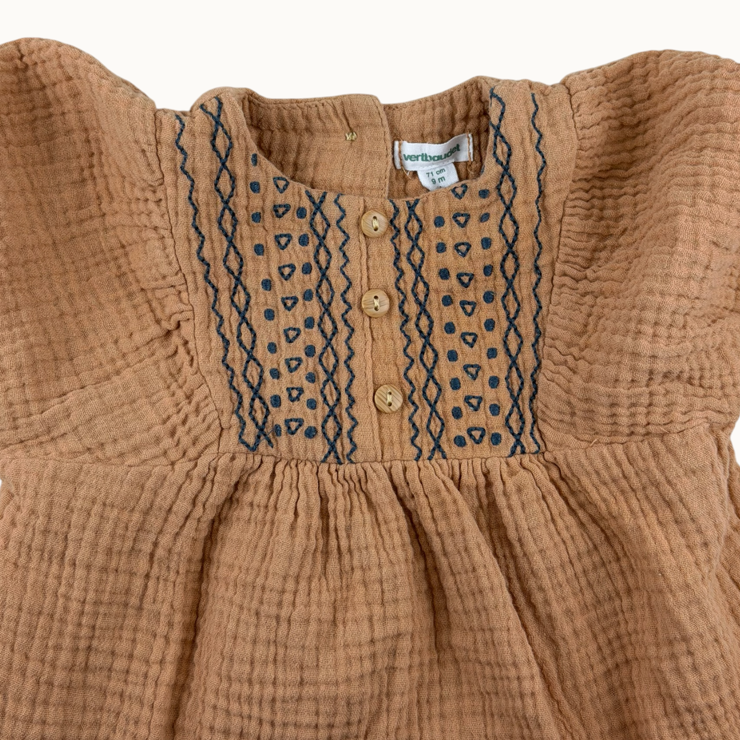 Robe en gaze de coton Vertbaudet - 9 mois