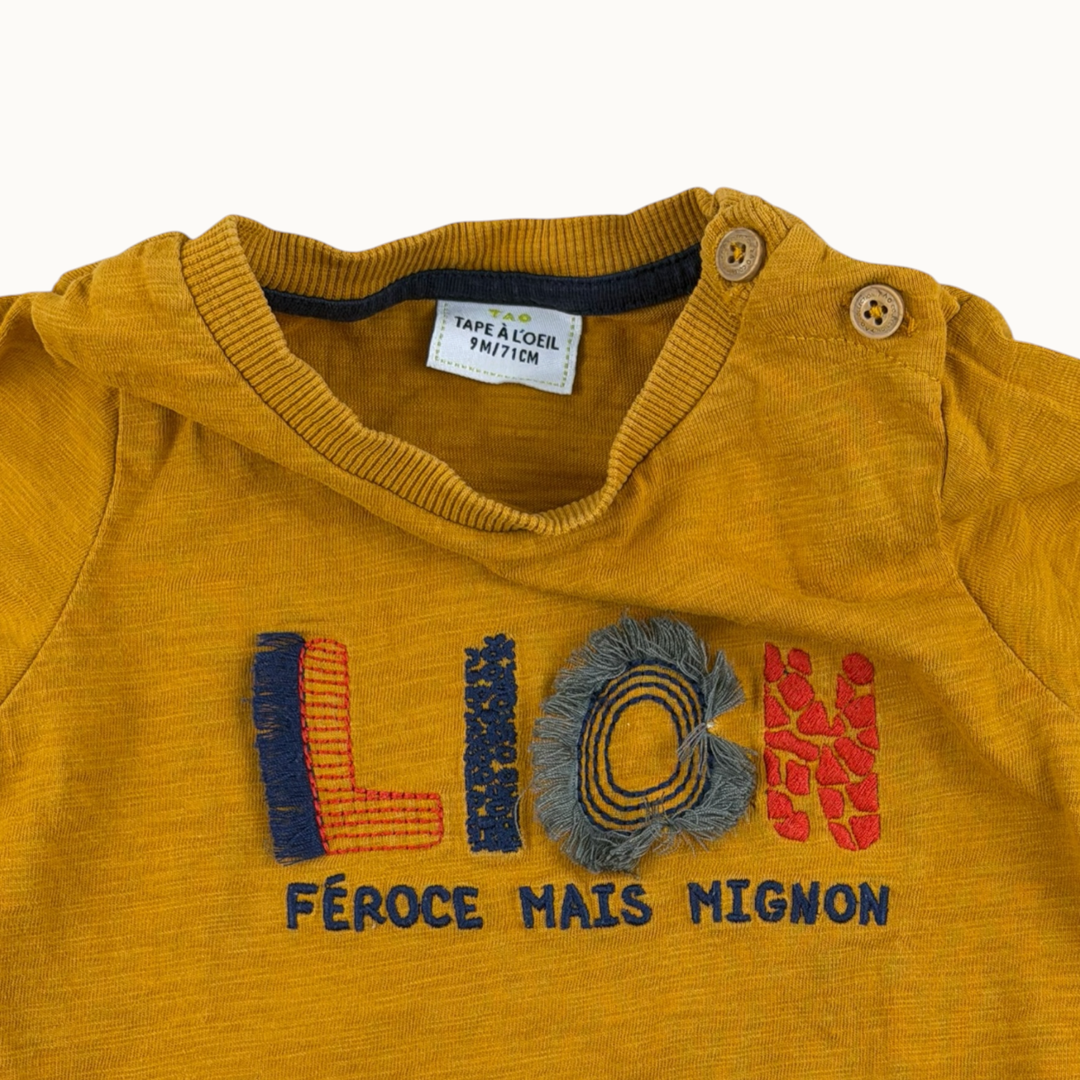 T-shirt manches longues TAO - 9 mois