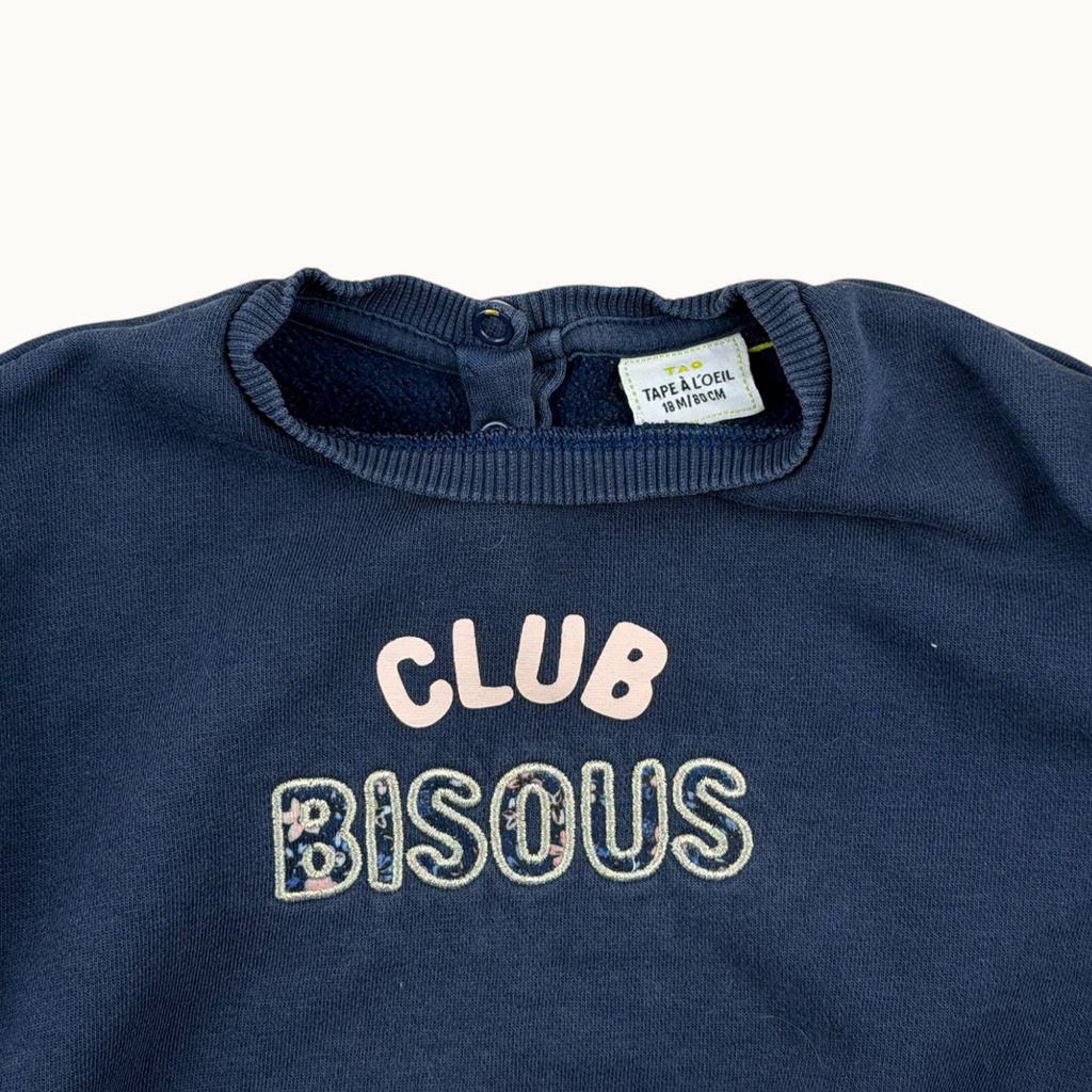 Sweat Club Bisous TAO - 18 mois