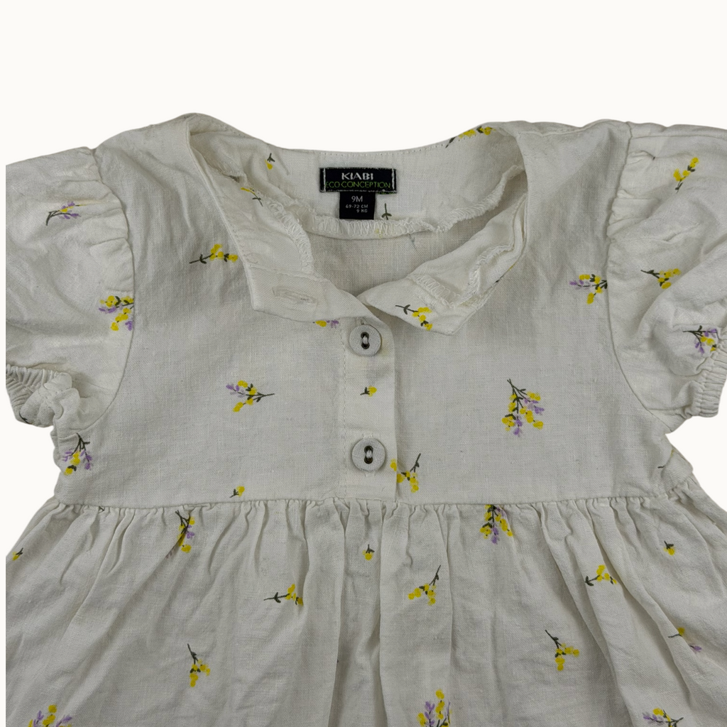 Robe à fleurs - 9 mois