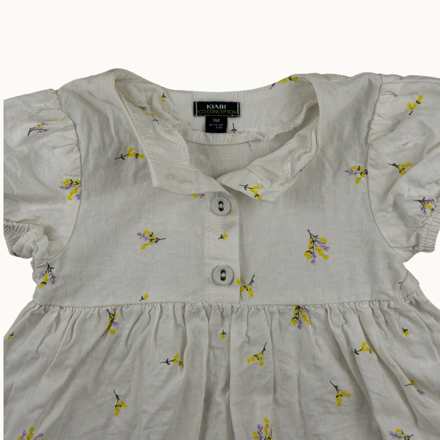 Robe à fleurs - 9 mois